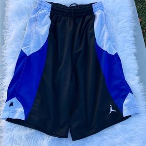 Nike Air Jordan Basketball Shorts Jumpman Dazzle Sz. Large Kids